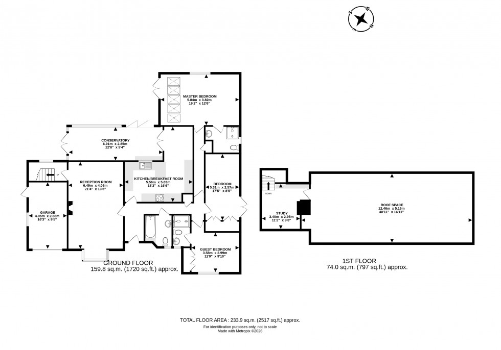 Floorplan for Newbridge-on-Wye, Llandrindod Wells, Powys