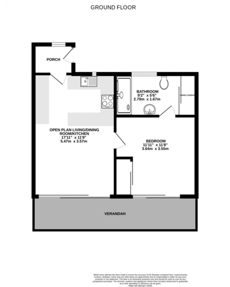 Floorplan for Hay Road, Brecon, Powys