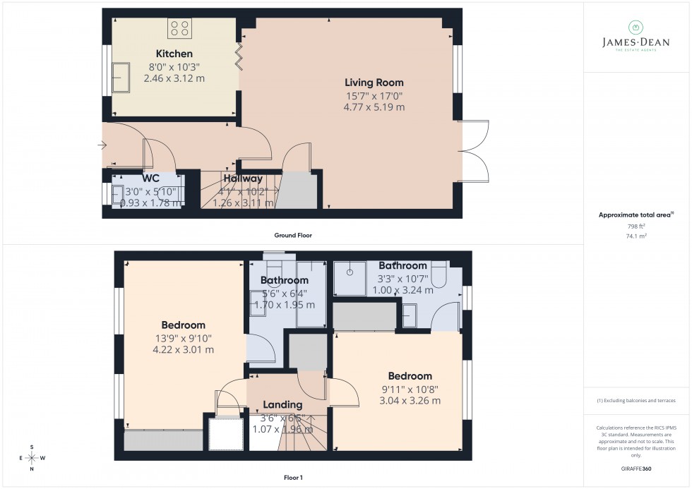 Floorplan for St. Weonards, Herefordshire