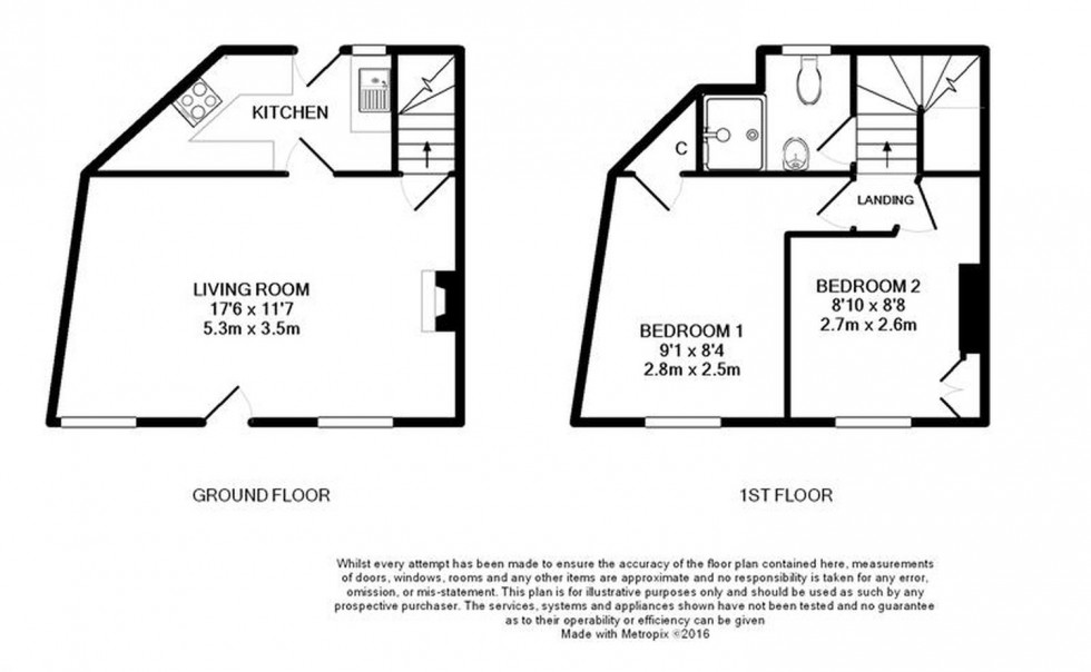 Floorplan for Talgarth, Brecon, Powys