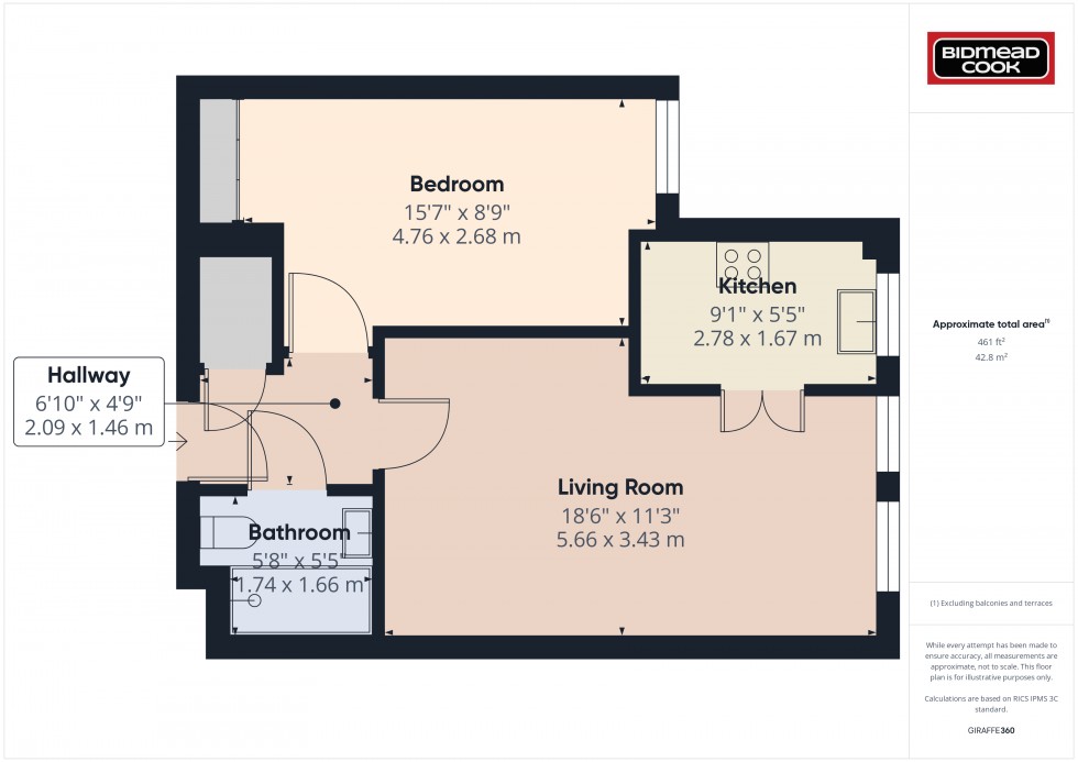 Floorplan for Station Street, Ross-on-Wye, Herefordshire