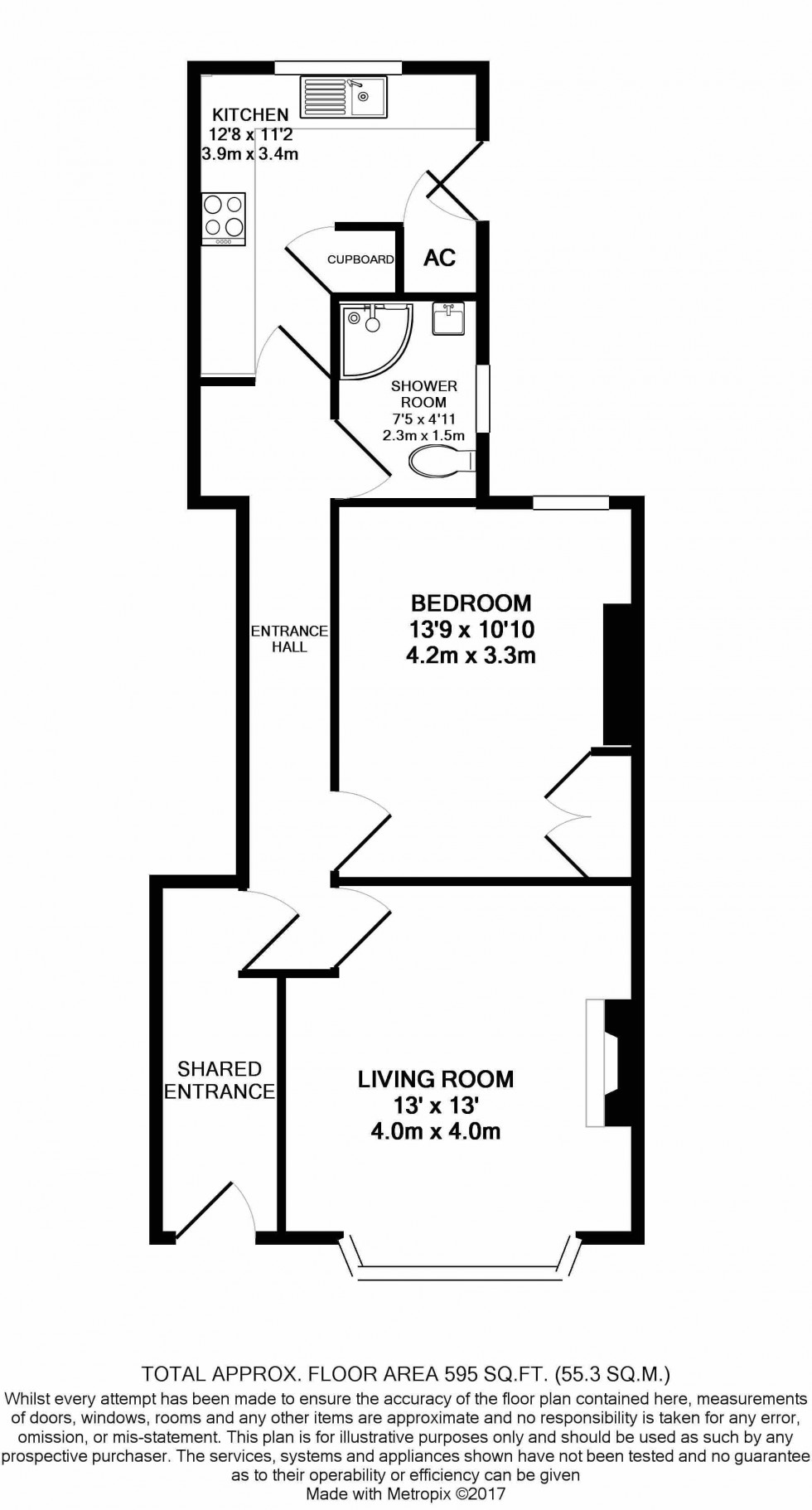 Floorplan for Watton, Brecon, Powys