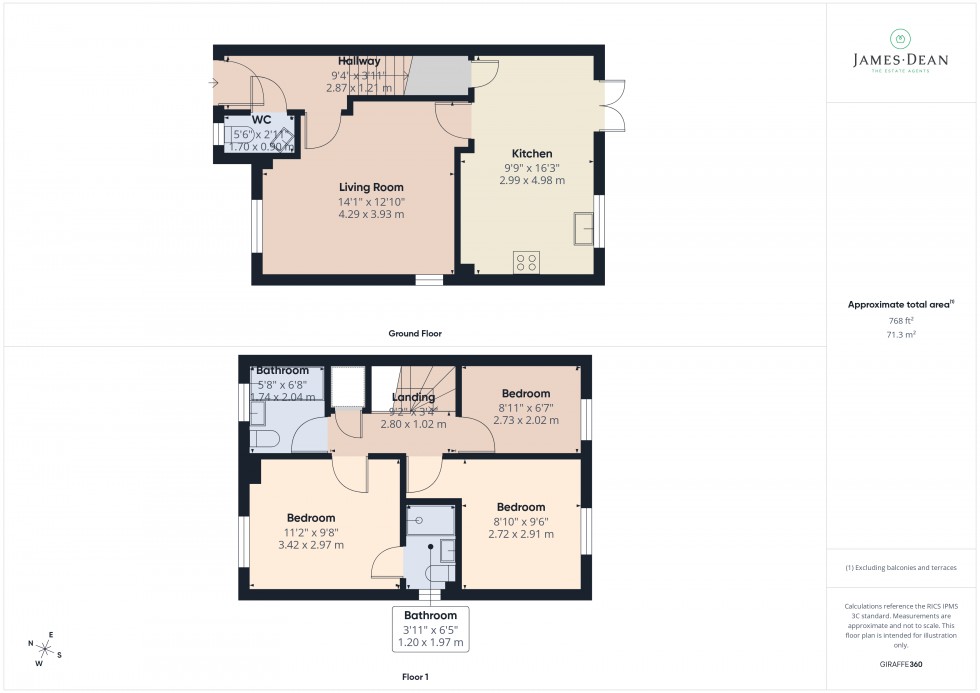Floorplan for Cordwainers Lane, Ross-on-Wye, Herefordshire