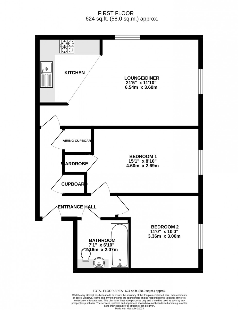 Floorplan for Lion Street, Abergavenny, Monmouthshire