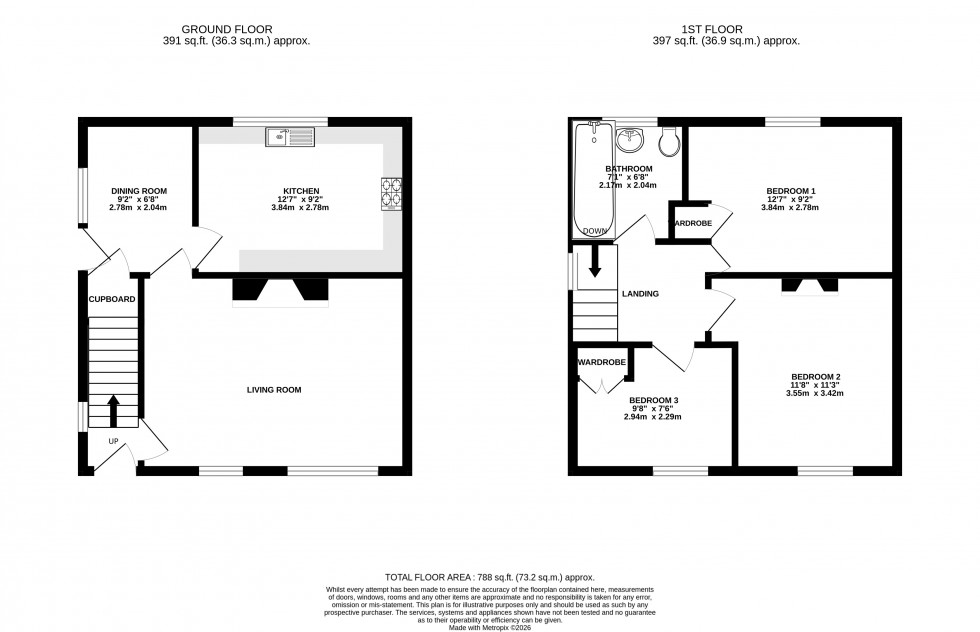 Floorplan for Trecastle, Brecon, Powys