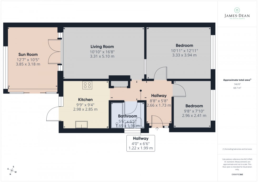 Floorplan for Greytree, Ross-on-Wye, Herefordshire