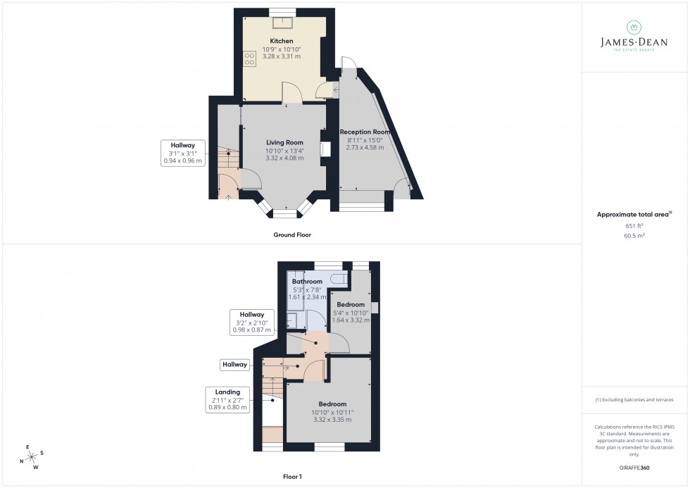 Floorplan for Hawthorns Road, Drybrook, Gloucestershire