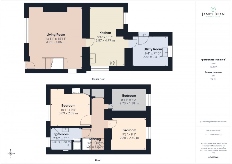 Floorplan for Bridstow, Ross-on-Wye, Herefordshire