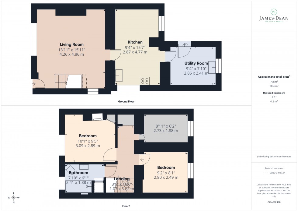 Floorplan for Bridstow, Ross-on-Wye, Herefordshire
