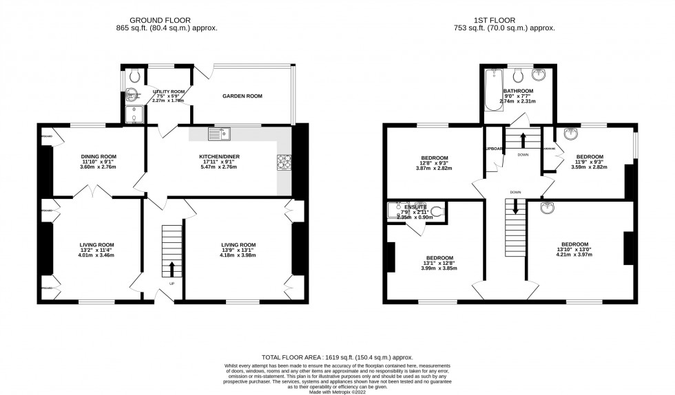 Floorplan for Talgarth, Brecon, Powys