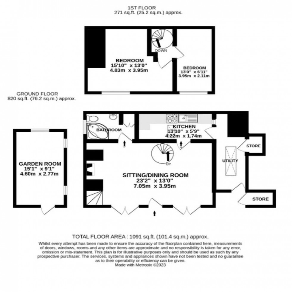 Floorplan for Clydach, Abergavenny, Monmouthshire