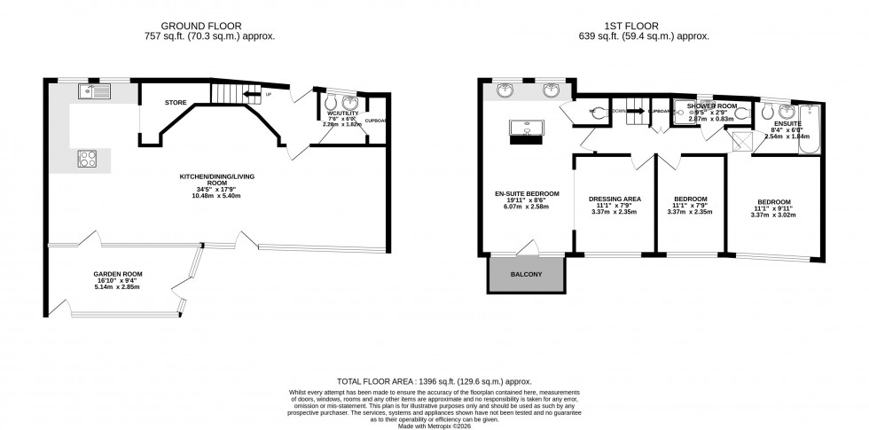 Floorplan for Boughrood, Brecon, Powys