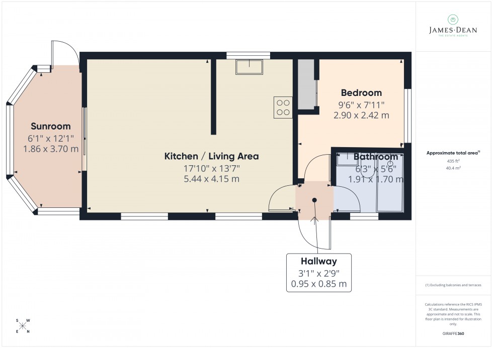 Floorplan for Cottage Park, Ross-on-Wye, Herefordshire