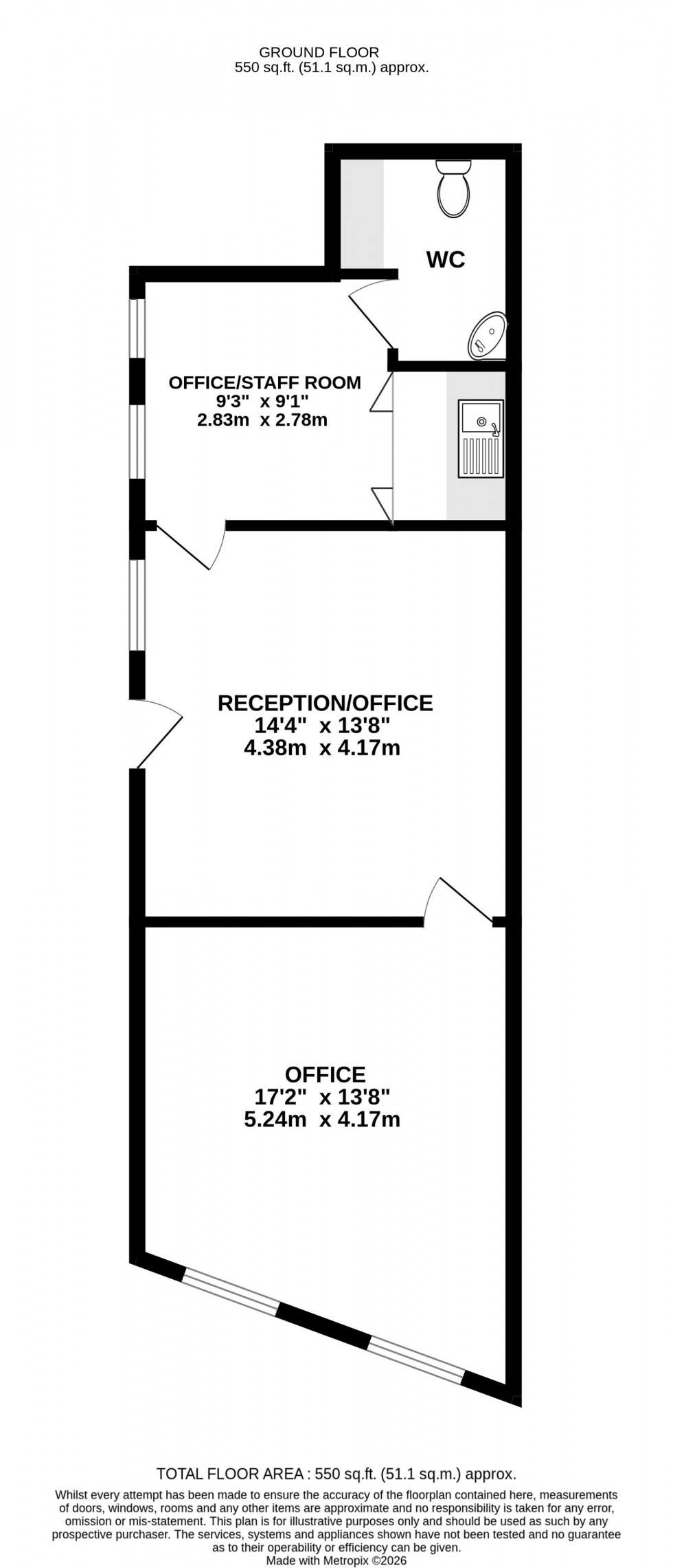 Floorplan for High Street, Crickhowell, Powys
