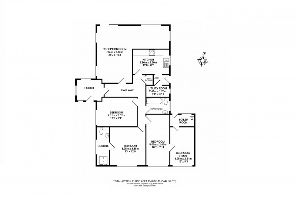 Floorplan for Brecon Road, Builth Wells, Powys