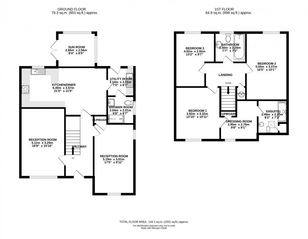 Floorplan for Beulah, Llanwrtyd Wells, Powys
