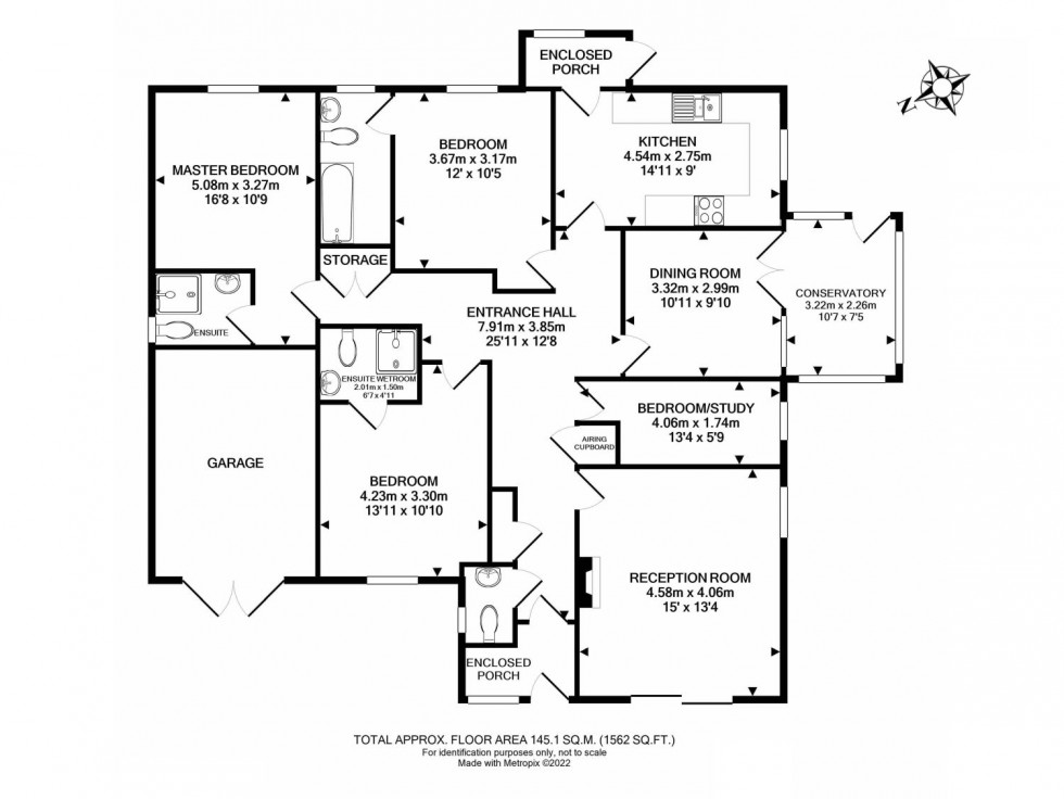 Floorplan for Llangammarch Wells, Powys