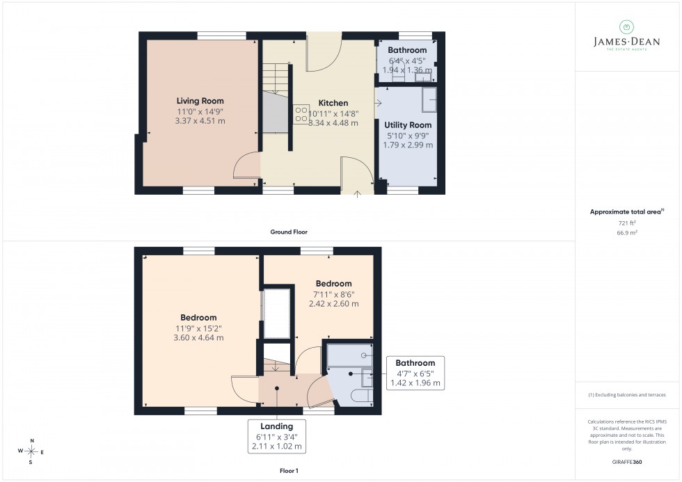 Floorplan for Greytree Road, Ross-on-Wye, Herefordshire