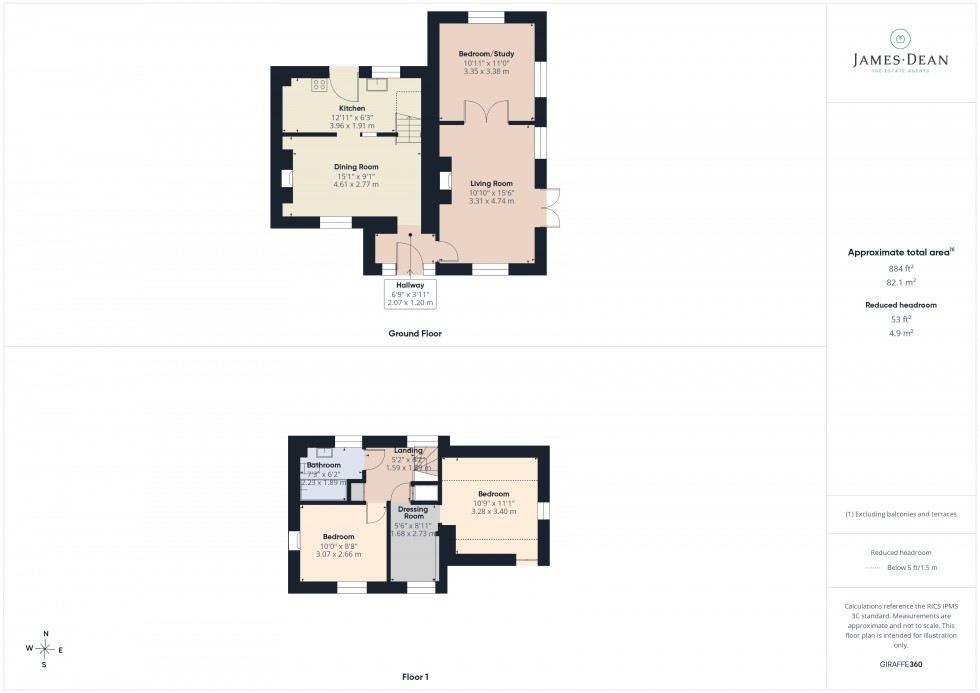 Floorplan for Bridstow, Ross-on-Wye, Herefordshire