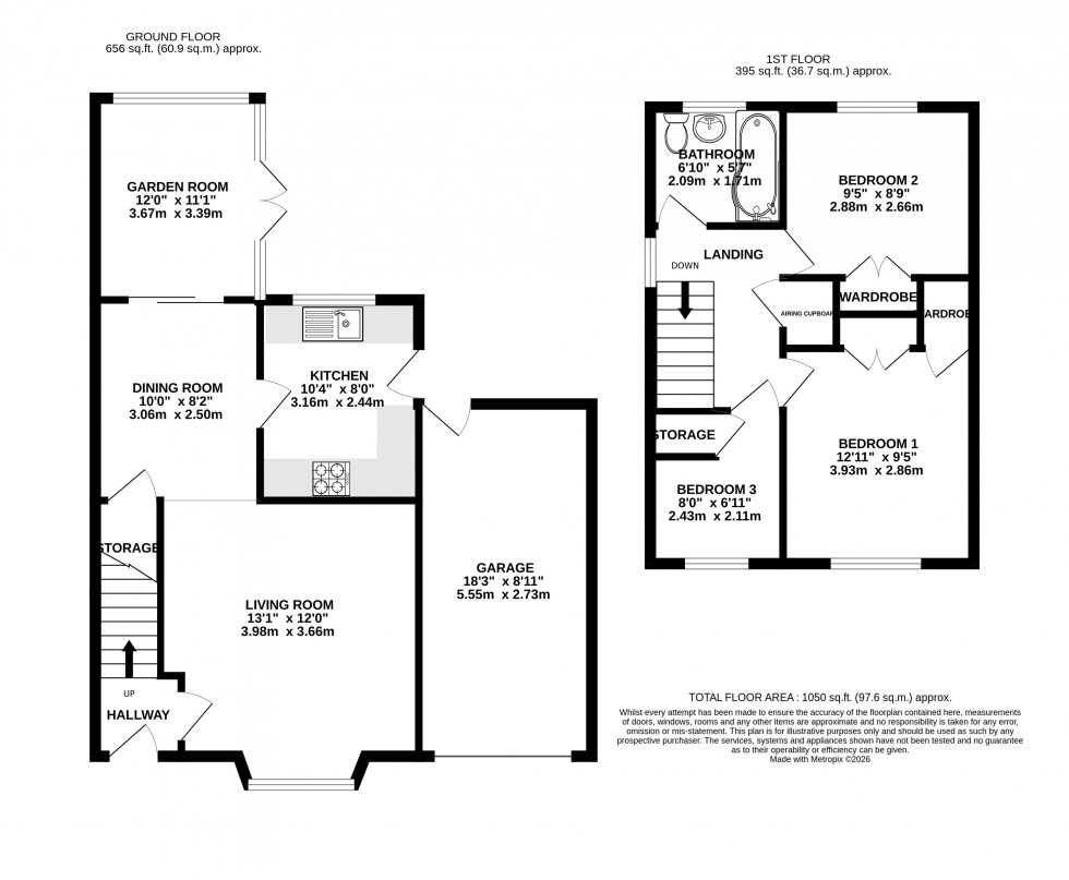 Floorplan for Croesonen Parc, Abergavenny, Monmouthshire