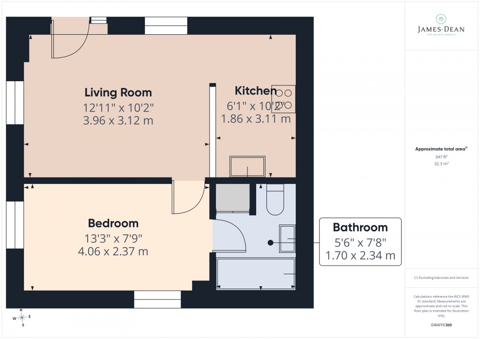 Floorplan for Greytree Road, Ross-on-Wye, Herefordshire