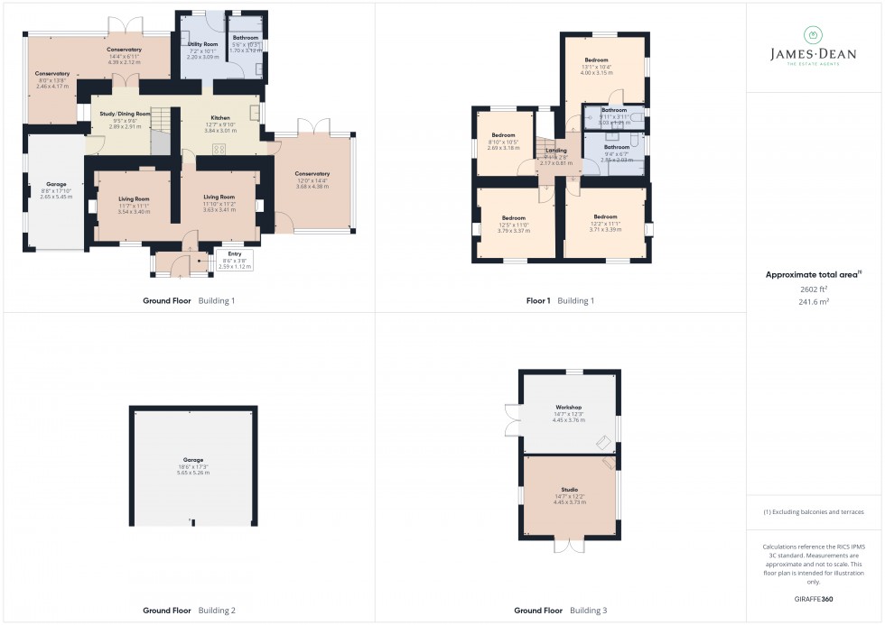 Floorplan for The Pludds, Ruardean, Gloucestershire