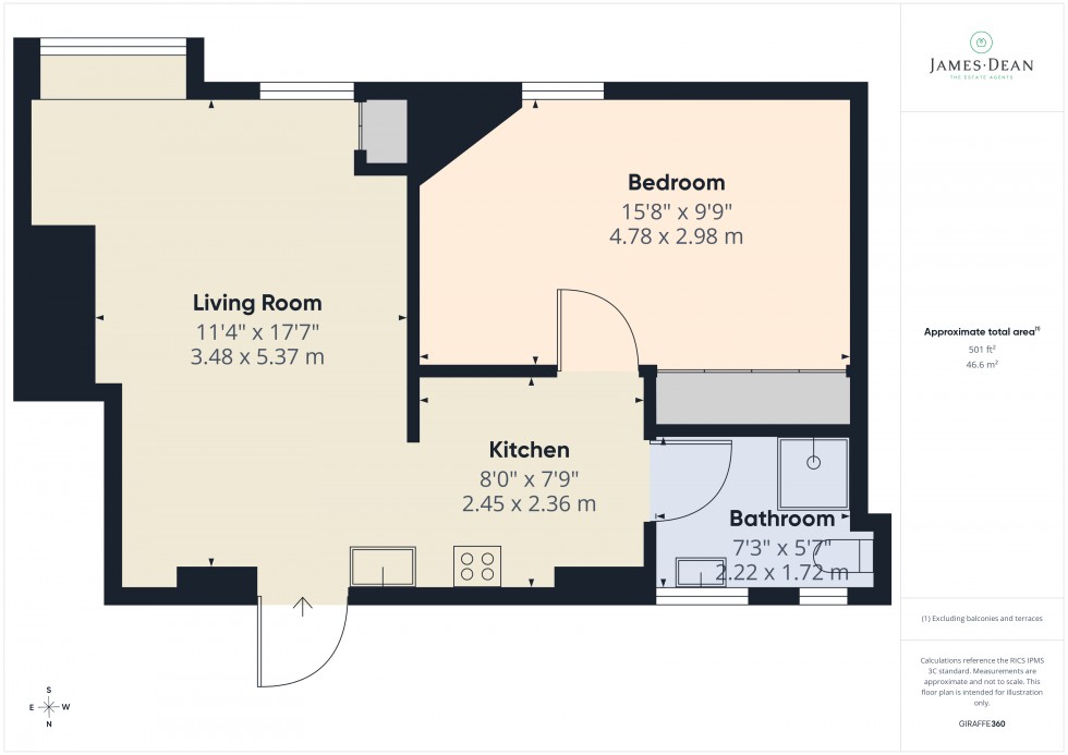 Floorplan for Greytree Road, Ross-on-Wye, Herefordshire