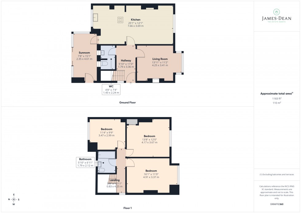 Floorplan for Ledbury Road, Hereford