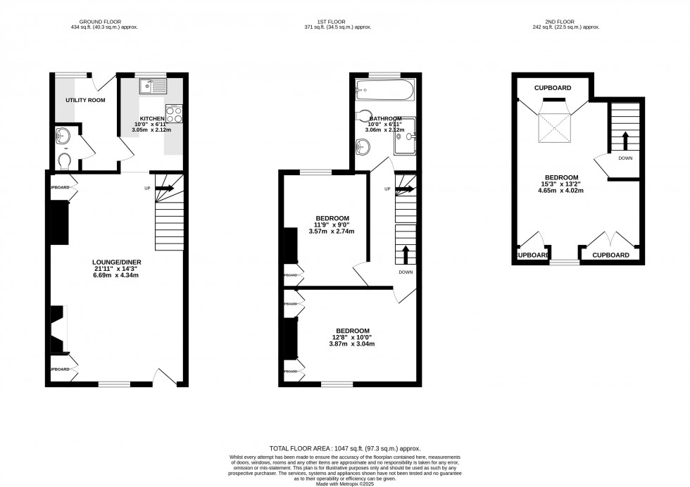 Floorplan for Talgarth, Brecon, Powys
