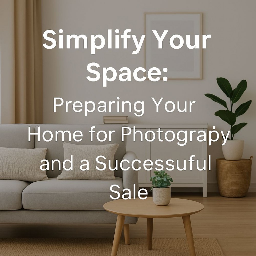 Simplify Your Space: Preparing Your Home for Photography and a Successful Sale